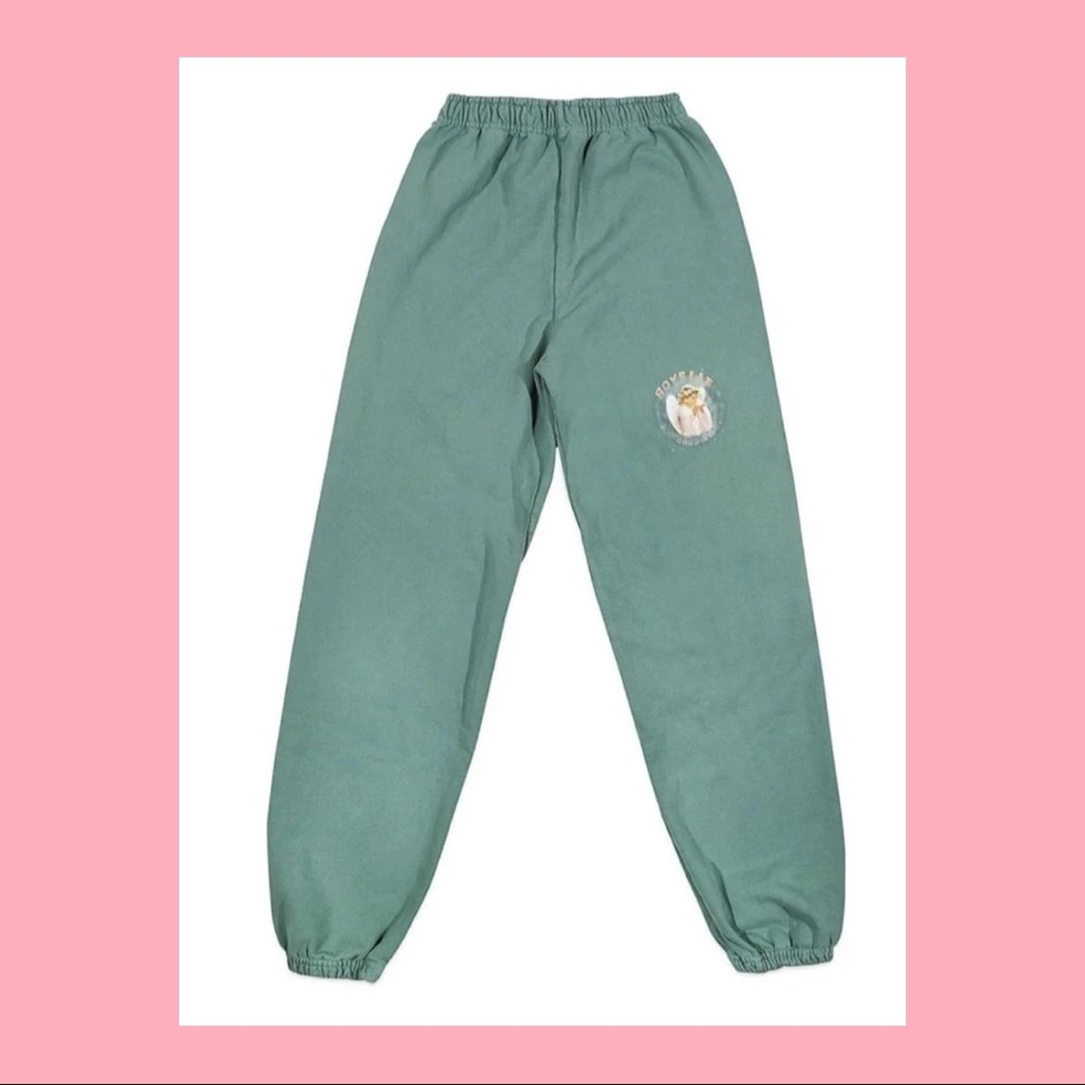 Boys Lie Green Cherub Sweatpants!